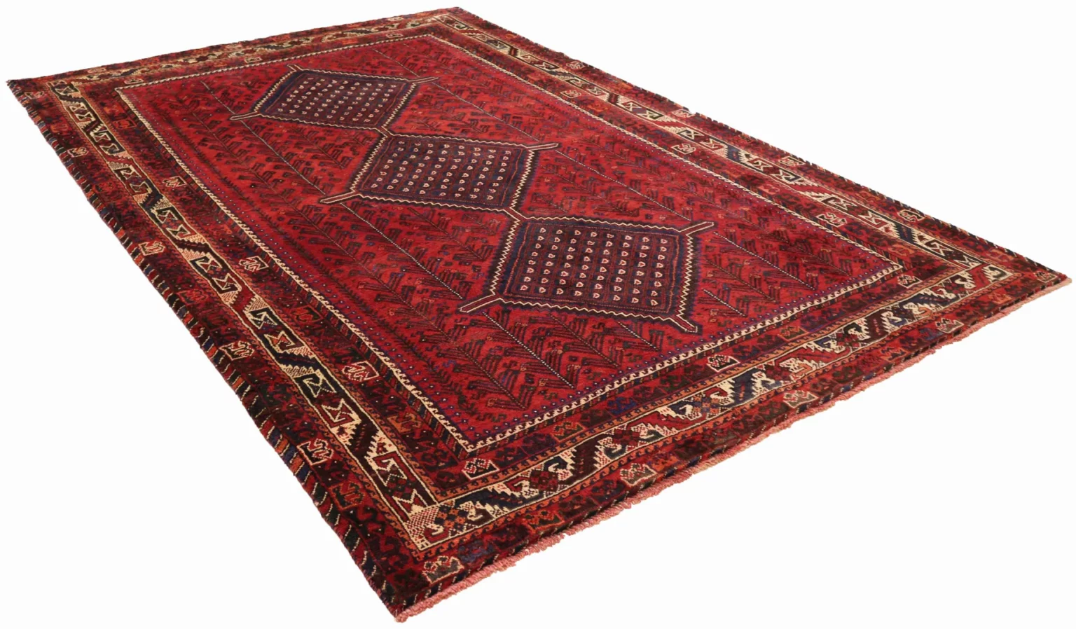 shiraz-orientteppich-308-x-208-cm-100000-knoten-handgeknupft-2 Perserteppich Shiraz 308 x 208 cm Wolle handgeknüpft