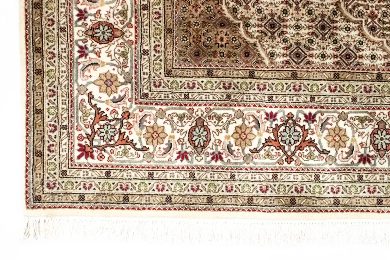 Orientteppich Täbris 296 x 205 cm Wolle handgeknüpft