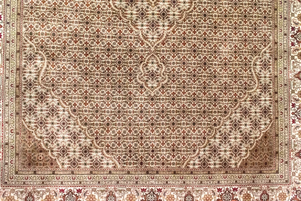 Orientteppich Täbris 296 x 205 cm Wolle handgeknüpft