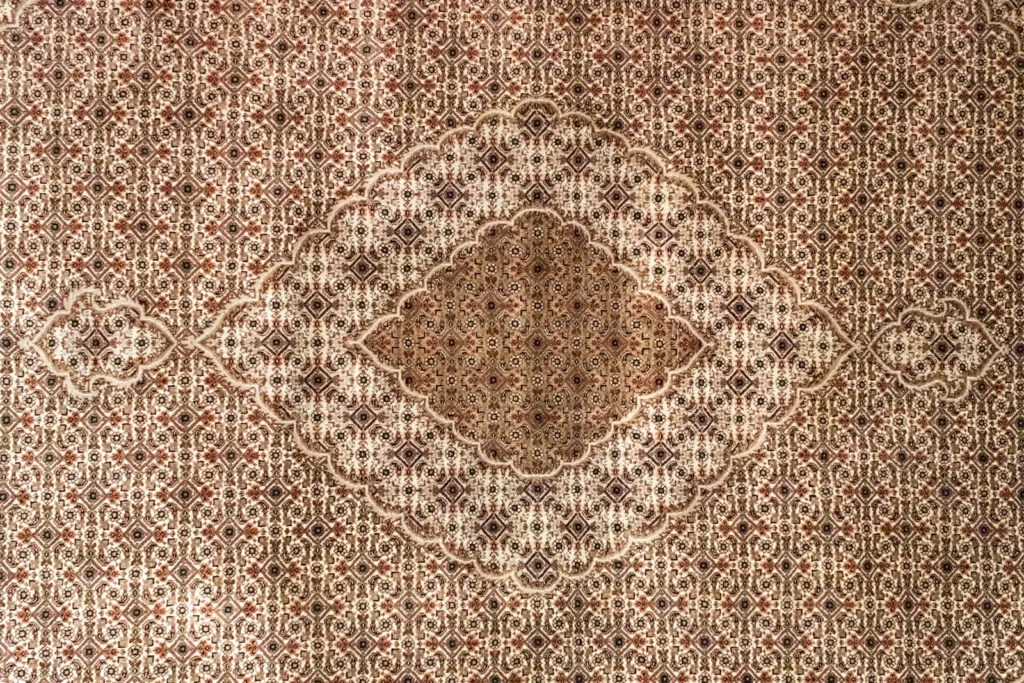 Orientteppich Täbris 296 x 205 cm Wolle handgeknüpft