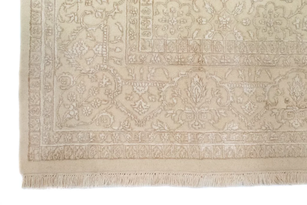 Orientteppich Täbris 308 x 245 cm Wolle Seide handgeknüpft