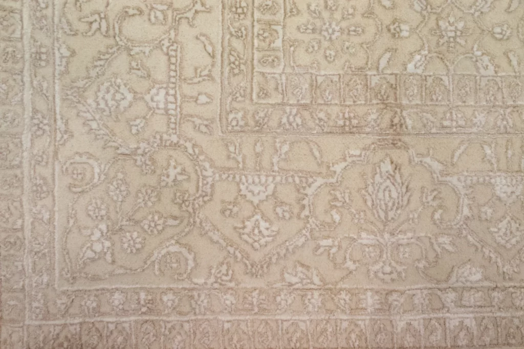 Orientteppich Täbris 308 x 245 cm Wolle Seide handgeknüpft