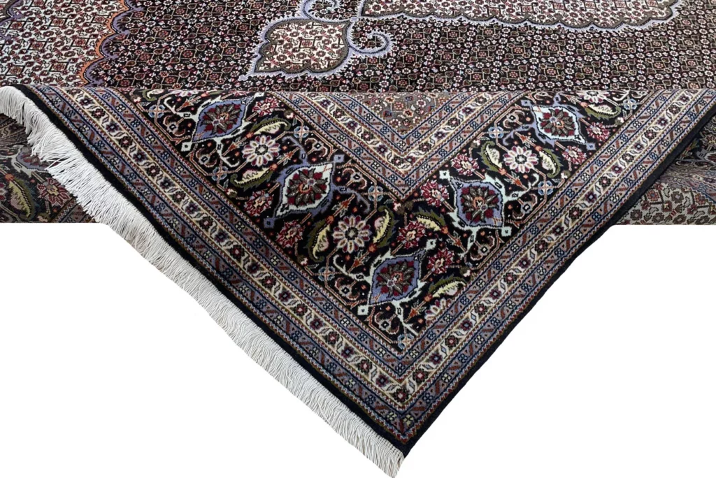 Perserteppich Täbris 350x250 cm Wolle Seide handgeknüpft