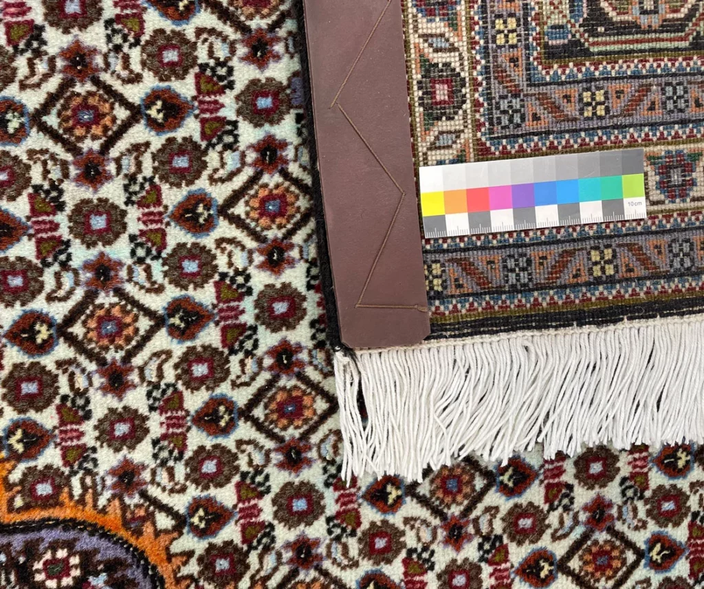 Perserteppich Täbris 350x250 cm Wolle Seide handgeknüpft