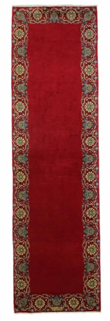 Perserteppich Keshan 342 x 98 cm Wolle handgeknüpft