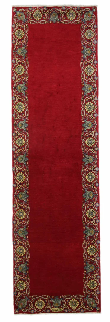 Perserteppich Keshan 342 x 98 cm Wolle handgeknüpft