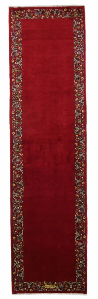 Perserteppich Keshan 359 x 97 cm Wolle handgeknüpft