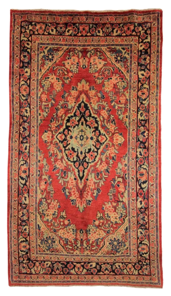 Perserteppich Mahal 240 x 134 cm handgeknüpft