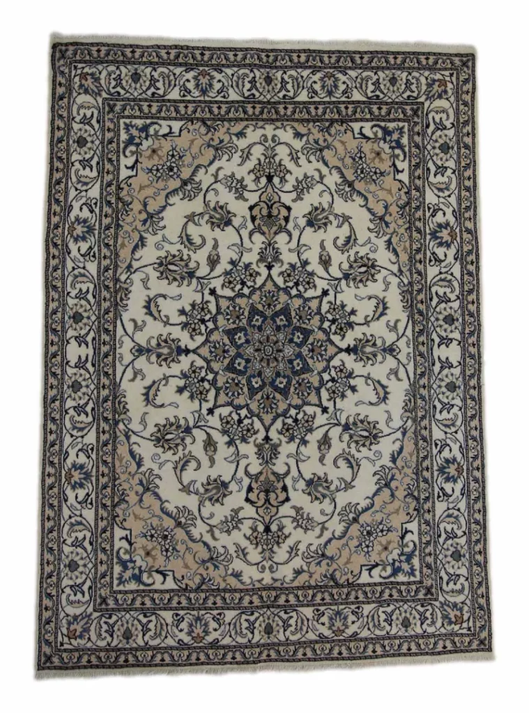 Perserteppich Nain 240 x 170 cm Wolle handgeknüpft