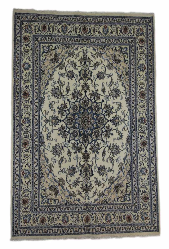 Perserteppich Nain 260 x 170 cm Wolle handgeknüpft