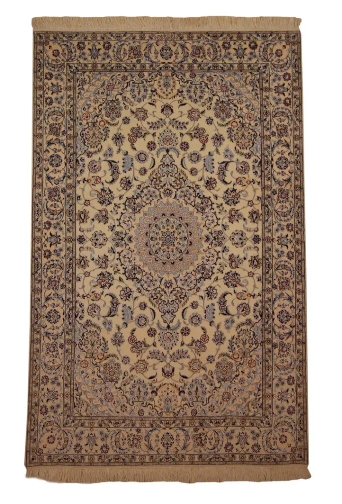 nain-6la-orientteppich-225-x-146-cm-handgeknupft-fur-teppiche Perserteppich Nain 225 x 146 cm Wolle handgeknüpft