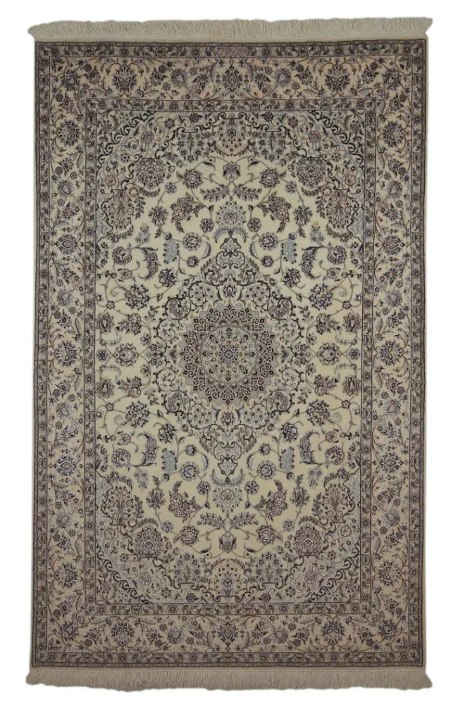 Perserteppich Nain 6La 240 x 151 cm Wolle handgeknüpft