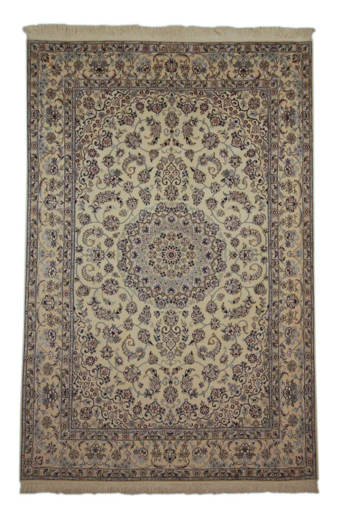 Perserteppich Nain 245 x 163 cm Wolle handgeknüpft