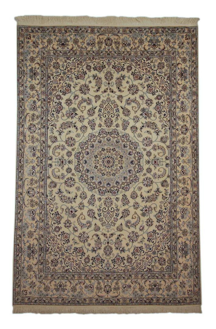 Perserteppich Nain 245 x 163 cm Wolle handgeknüpft