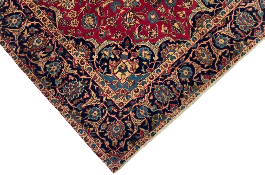 Perserteppich Keshan 240 x 144 cm Wolle handgeknüpft
