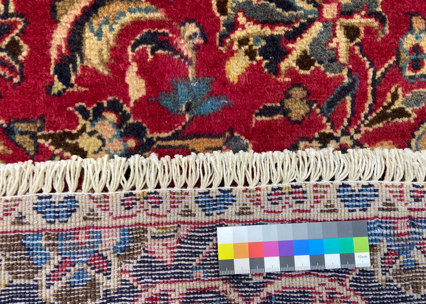 Perserteppich Keshan 240 x 144 cm Wolle handgeknüpft