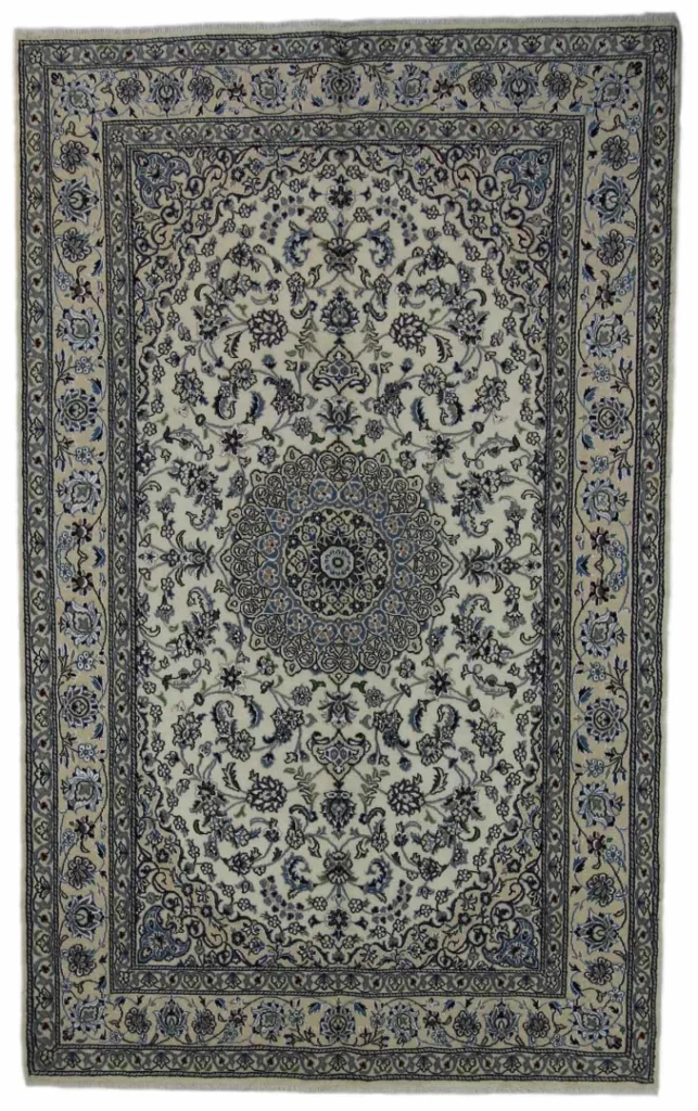 Perserteppich Nain 255x157 cm Wolle handgeknüpft