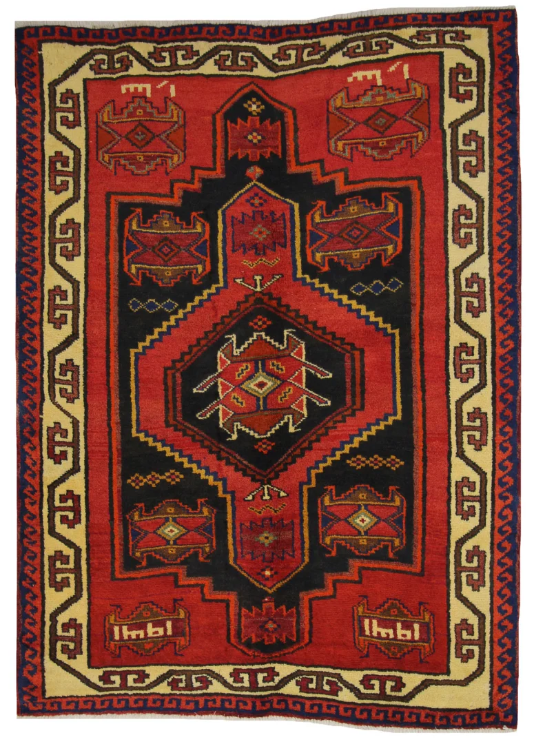 Perserteppich Shiraz 202x150 cm Schurwolle handgeknüpft