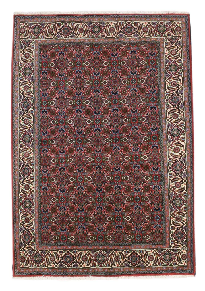 zandschan-orientteppich-211x145-cm-380000-knoten-handgeknupft Perserteppich Zandschan 211 x 145 cm Baumwolle handgeknüpft