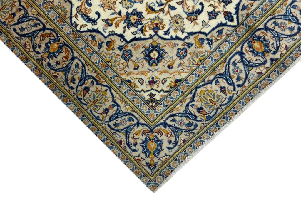 Perserteppich Keshan 250 x 152 cm Wolle handgeknüpft