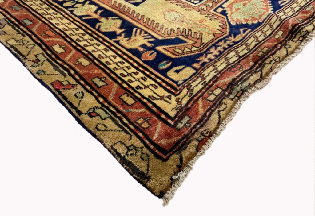 handgeknupfter-meshkin-orientteppich-282x120-cm-120000-knoten-3 Perserteppich Meshkin 282 x 120 cm Schafwolle handgeknüpft