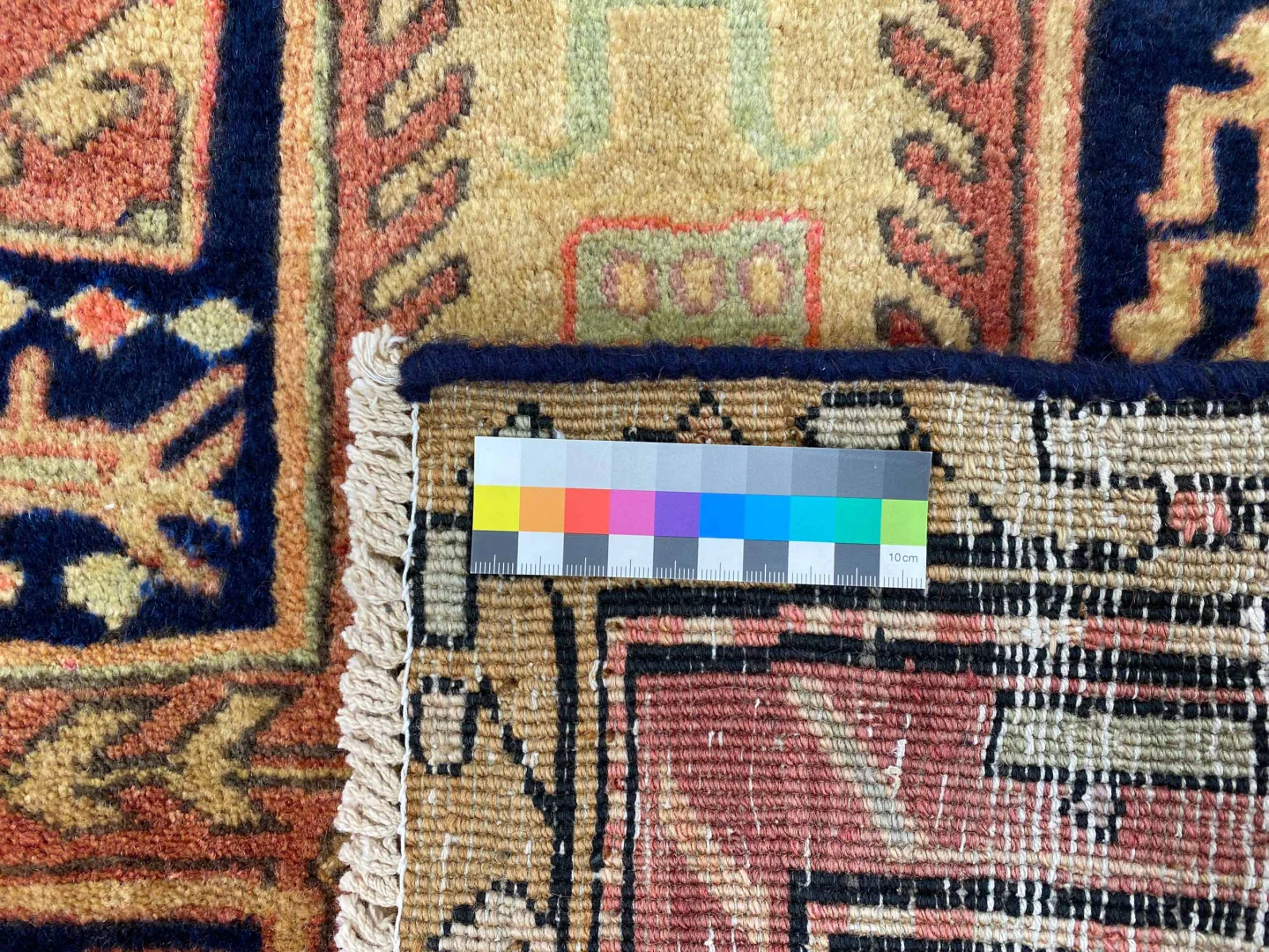 handgeknupfter-meshkin-orientteppich-282x120-cm-120000-knoten-8 Perserteppich Meshkin 282 x 120 cm Schafwolle handgeknüpft