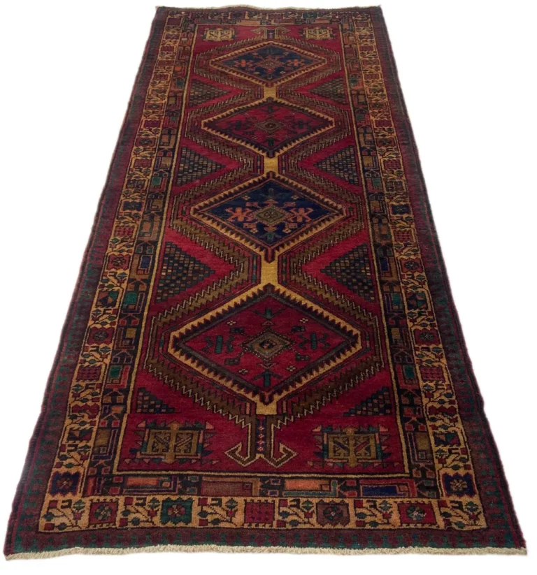 meshkin-orientteppich-290x118-cm-120000-knoten-m-handgeknupft-1 Perserteppich Meshkin 290 x 118 cm Wolle handgeknüpft