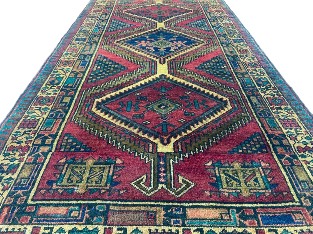 meshkin-orientteppich-290x118-cm-120000-knoten-m-handgeknupft-4 Perserteppich Meshkin 290 x 118 cm Wolle handgeknüpft