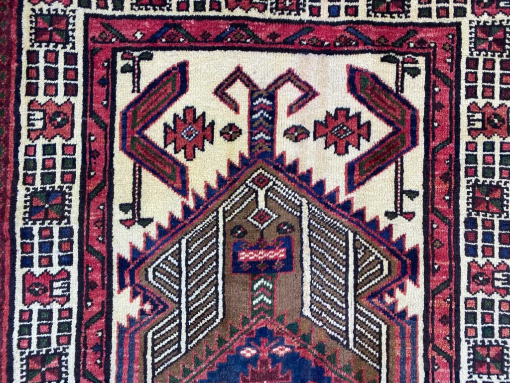 Perserteppich Meshkin 315 x 105 cm Wolle handgeknüpft