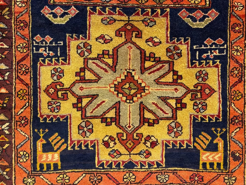 Perserteppich Meshkin 315 x 120 cm Wolle handgeknüpft