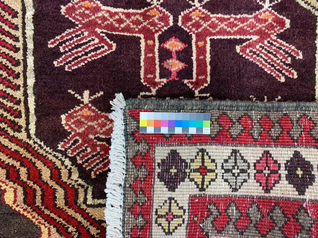 Perserteppich Meshkin 317 x 113 cm Schafwolle handgeknüpft