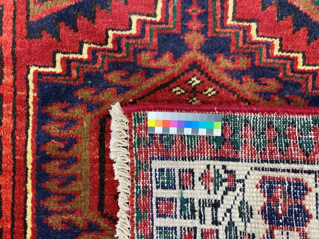 Perserteppich Meshkin 323 x 101 cm Schafwolle handgeknüpft