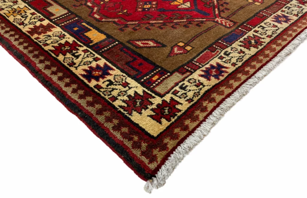 Perserteppich Meshkin 326 x 108 cm Wolle handgeknüpft