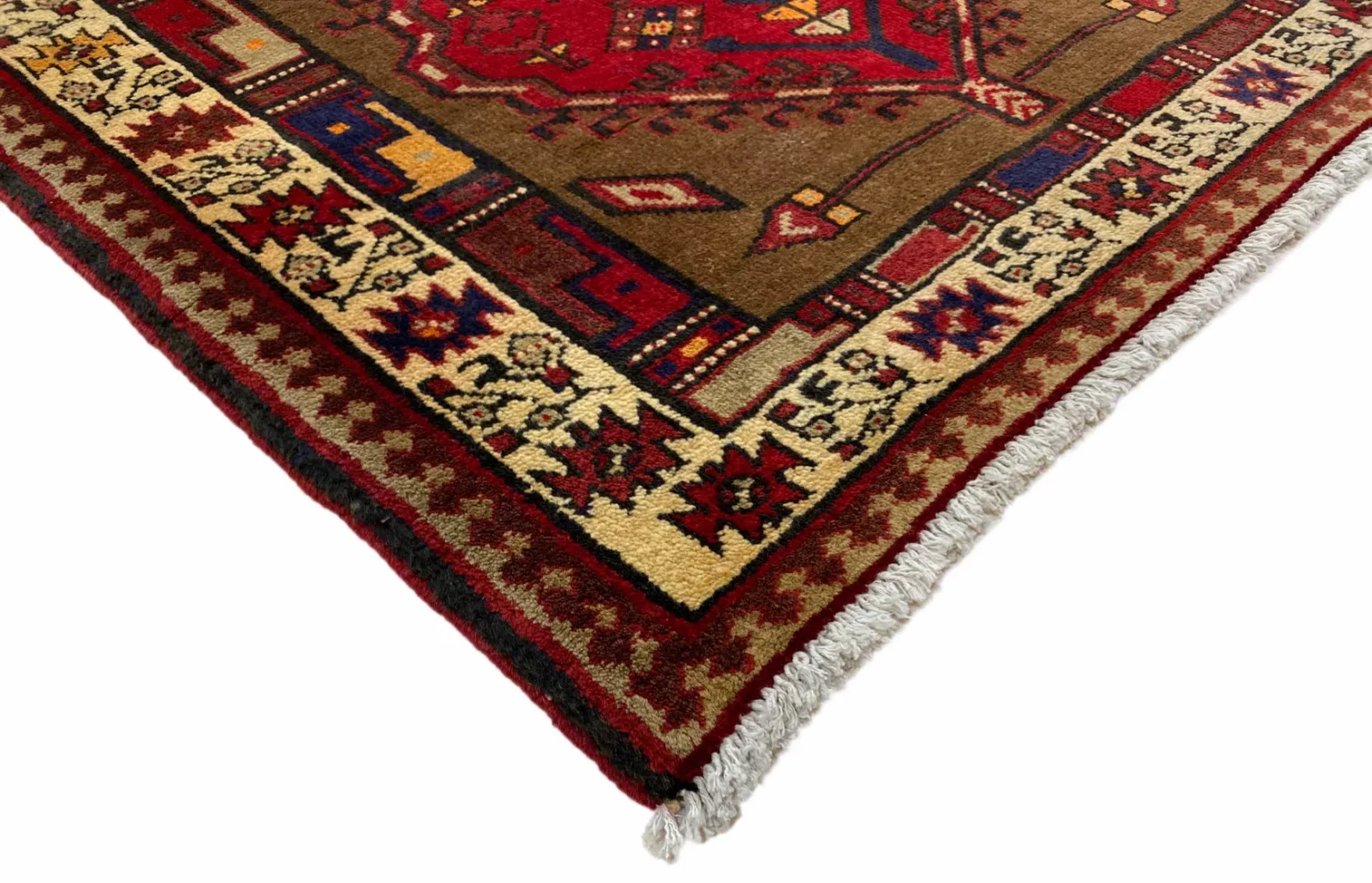 Perserteppich Meshkin 326 x 108 cm Wolle handgeknüpft