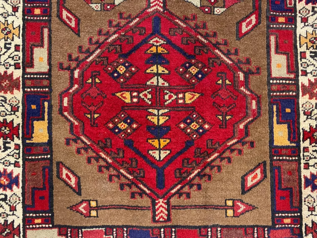 Perserteppich Meshkin 326 x 108 cm Wolle handgeknüpft