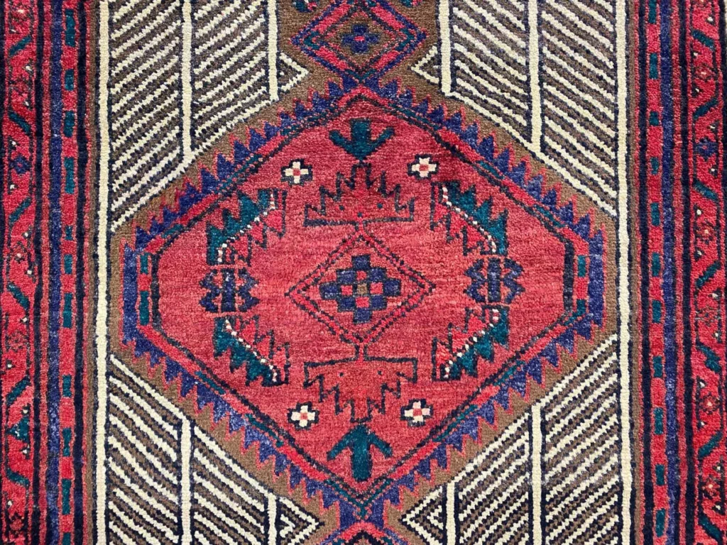 Perserteppich Ardabil 340 x 105 cm Wolle handgeknüpft