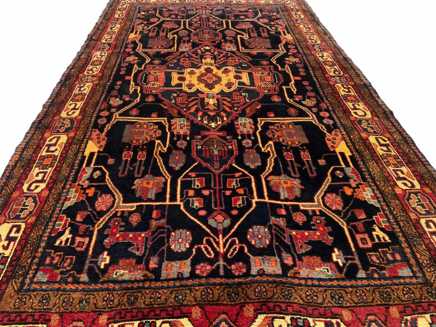 Perserteppich Nahawand 286 x 160 cm Wolle handgeknüpft