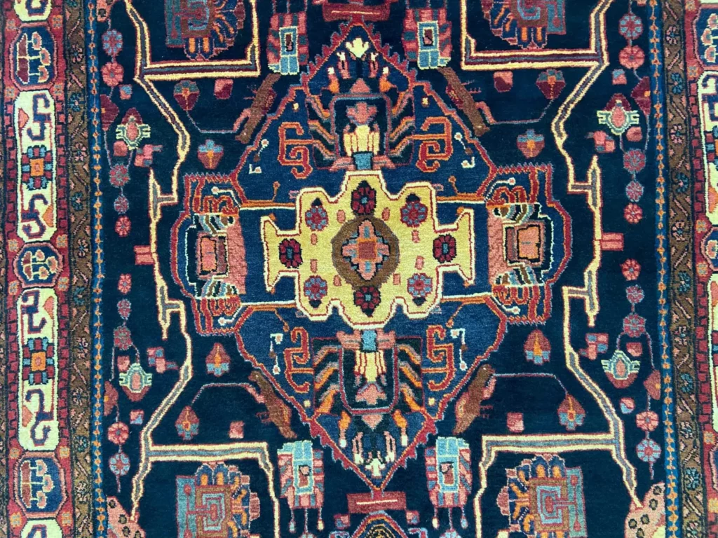 Perserteppich Nahawand 286 x 160 cm Wolle handgeknüpft