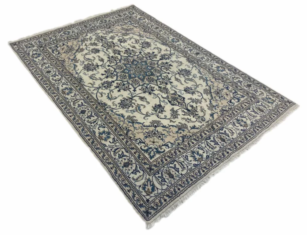 Perserteppich Nain 240 x 165 cm Wolle handgeknüpft