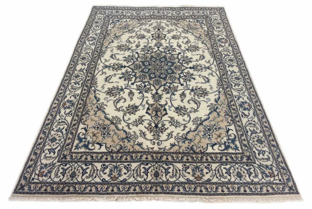 Perserteppich Nain 240 x 170 cm Wolle handgeknüpft