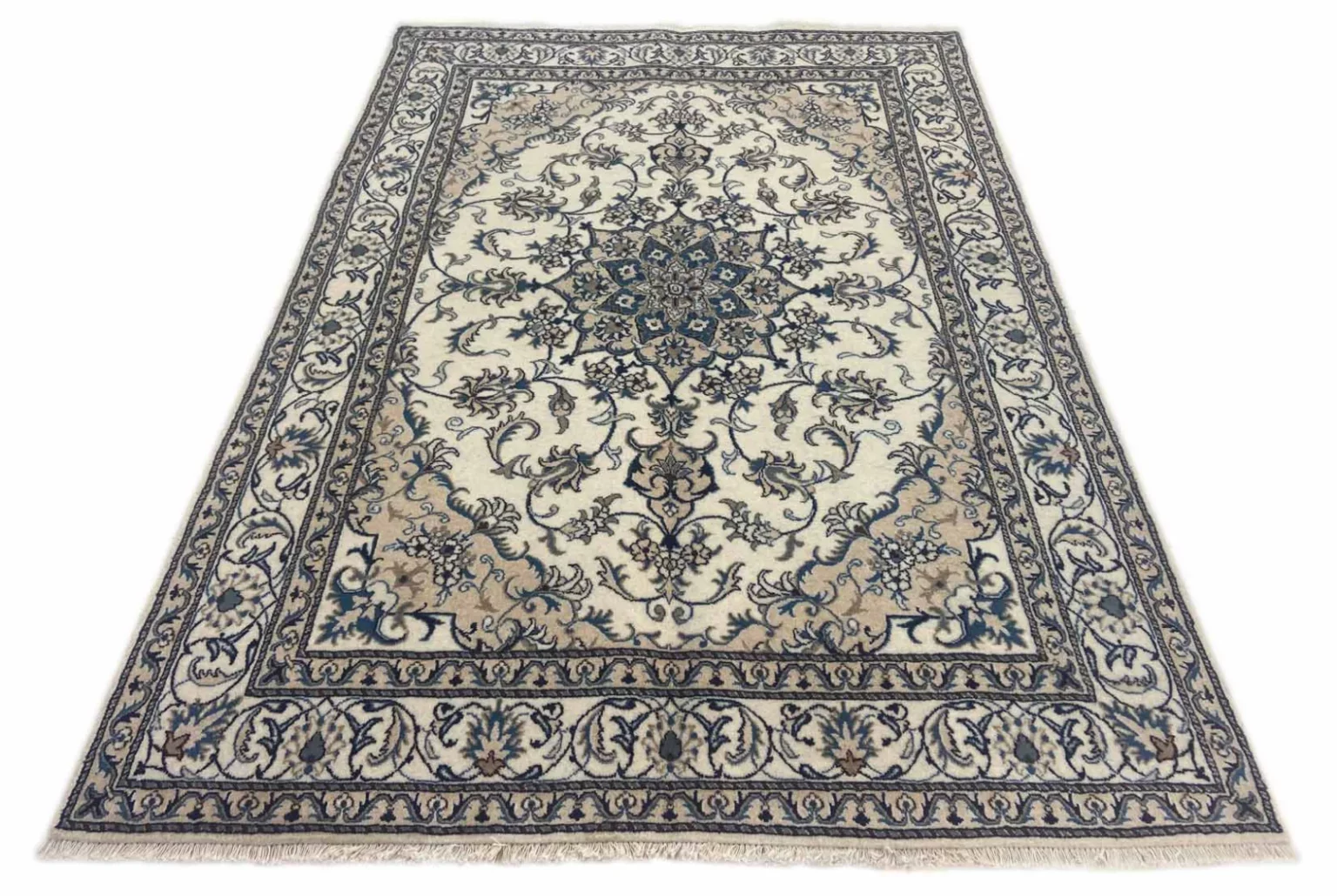 Perserteppich Nain 240 x 170 cm Wolle handgeknüpft