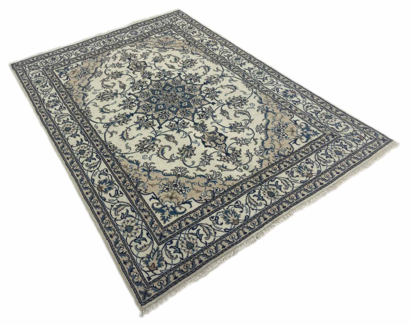Perserteppich Nain 240 x 170 cm Wolle handgeknüpft
