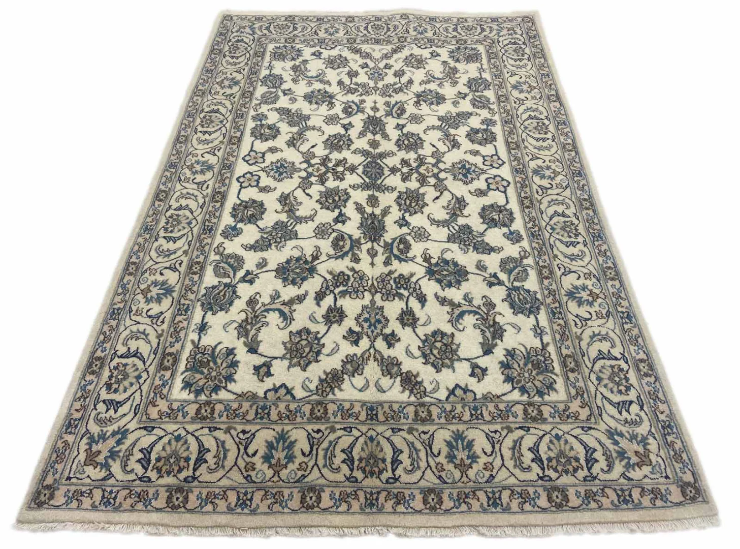 Perserteppich Nain 250x165 cm Wolle handgeknüpft