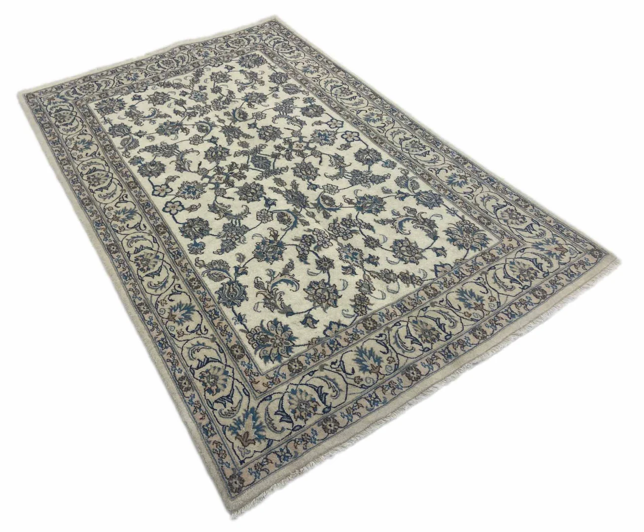 Perserteppich Nain 250x165 cm Wolle handgeknüpft