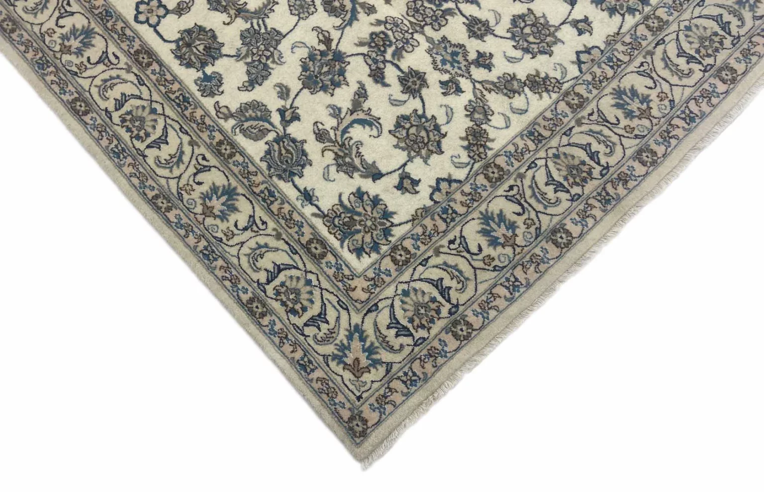 Perserteppich Nain 250x165 cm Wolle handgeknüpft