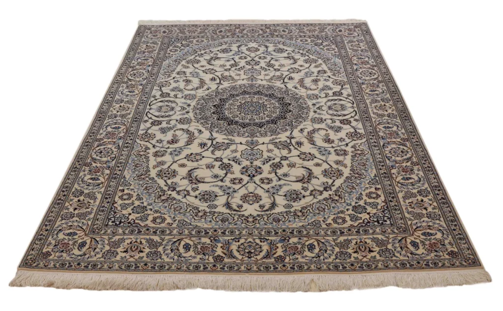 Perserteppich Nain 240 x 152 cm Wolle handgeknüpft