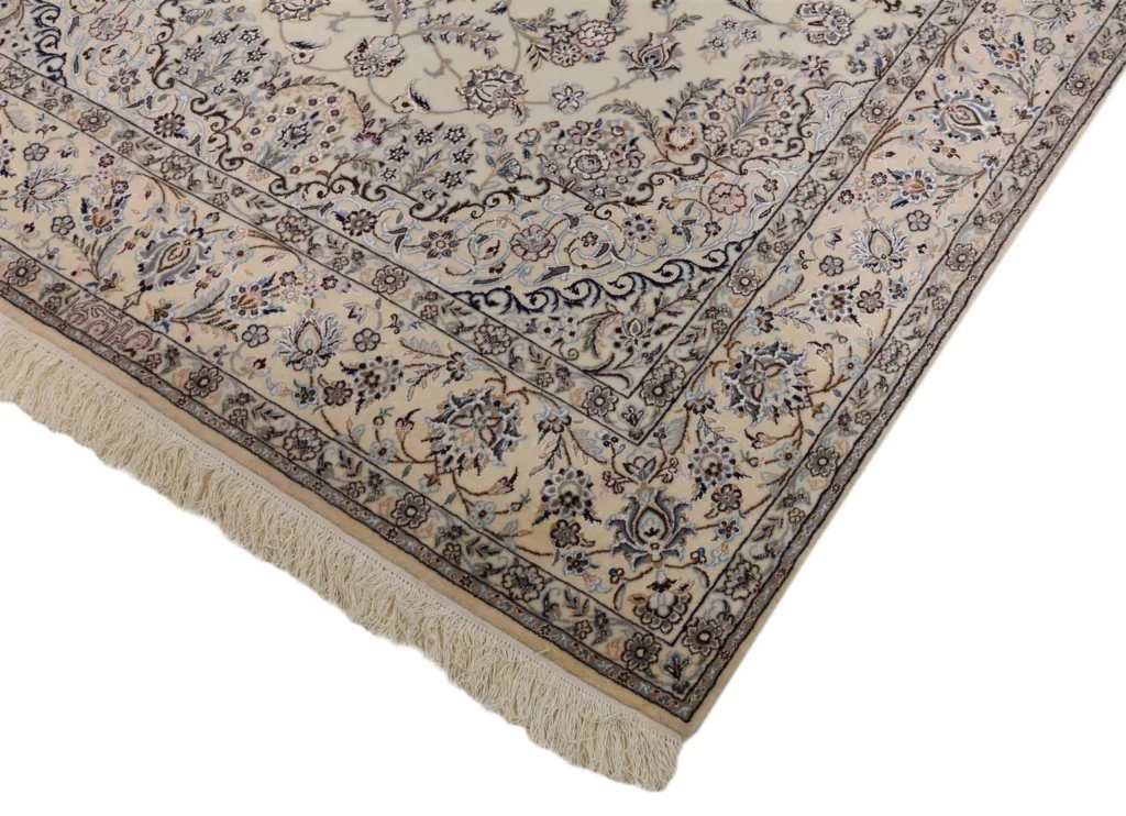 Perserteppich Nain 6La 240 x 151 cm Wolle handgeknüpft