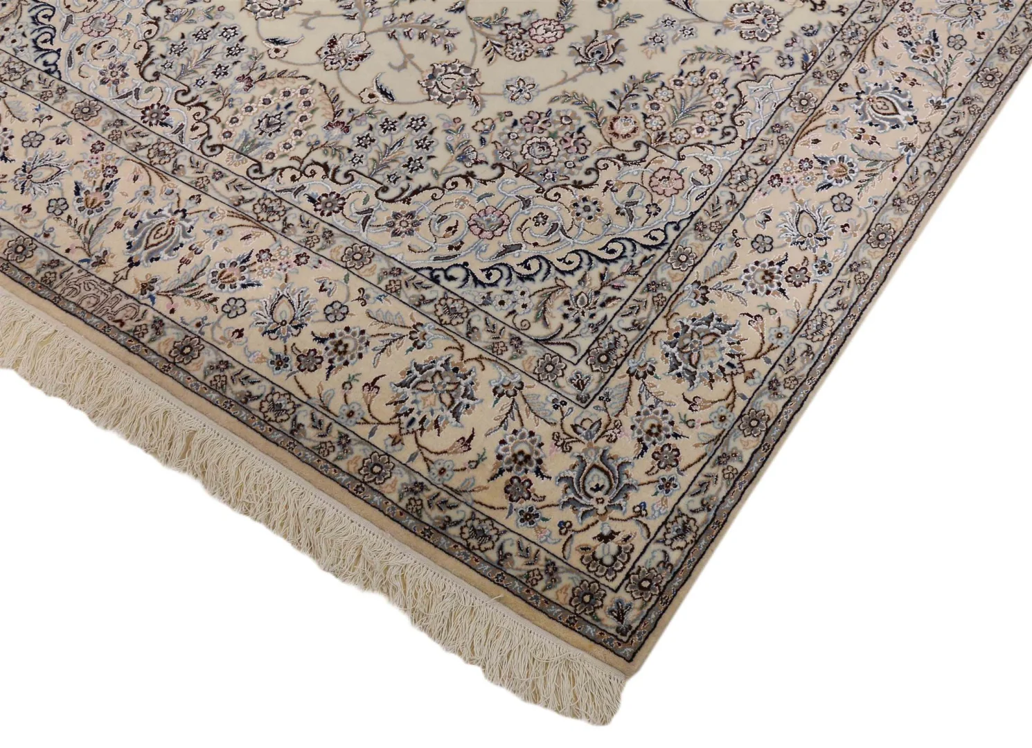 Perserteppich Nain 6La 240 x 151 cm Wolle handgeknüpft
