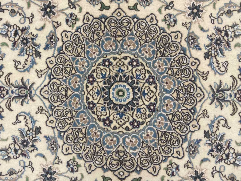 Perserteppich Nain 255x157 cm Wolle handgeknüpft