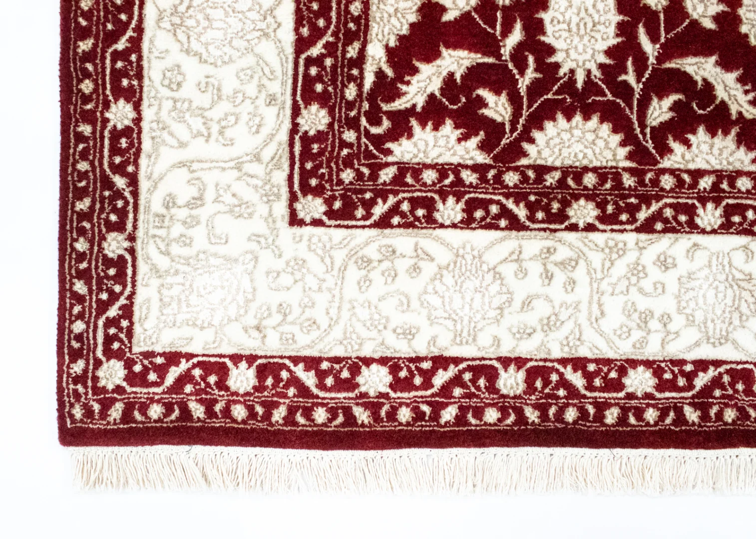 Orientteppich Täbris 236 x 165 cm Wolle handgeknüpft
